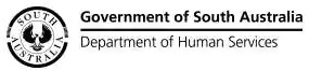 Government of South Australia - Department of Human Services logo