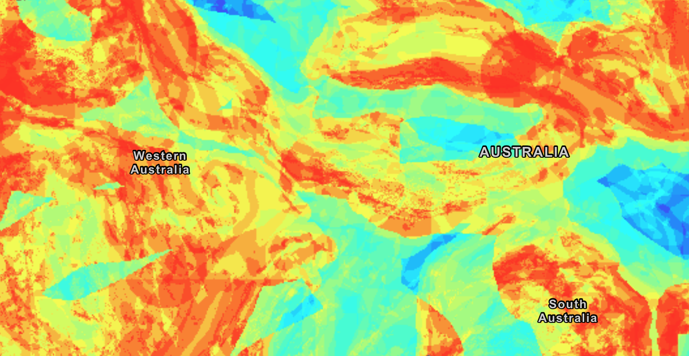 Rare Earth Mineral Potential Map Australia